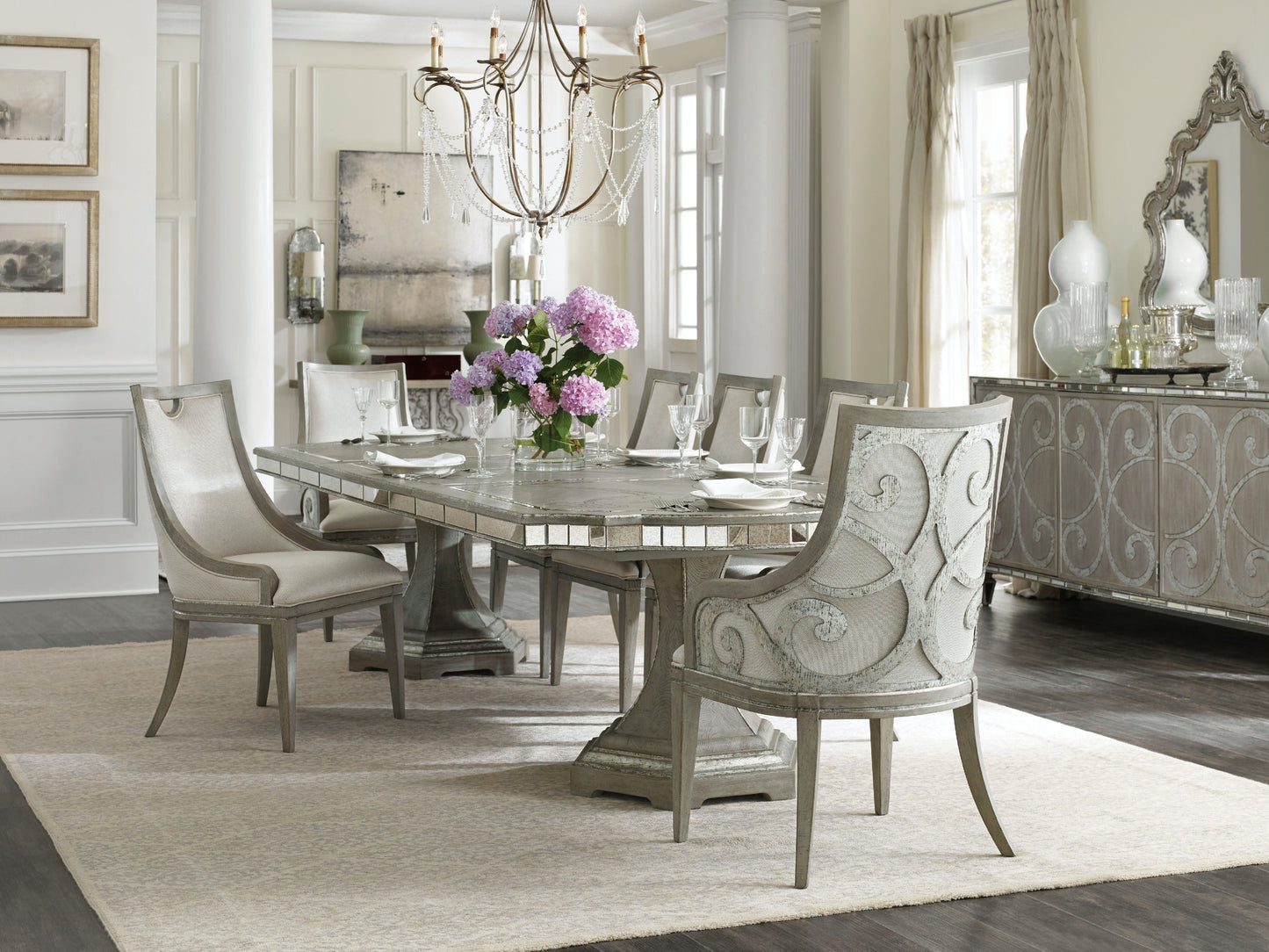 CANTON UPHOLSTERED DINING CHAIR