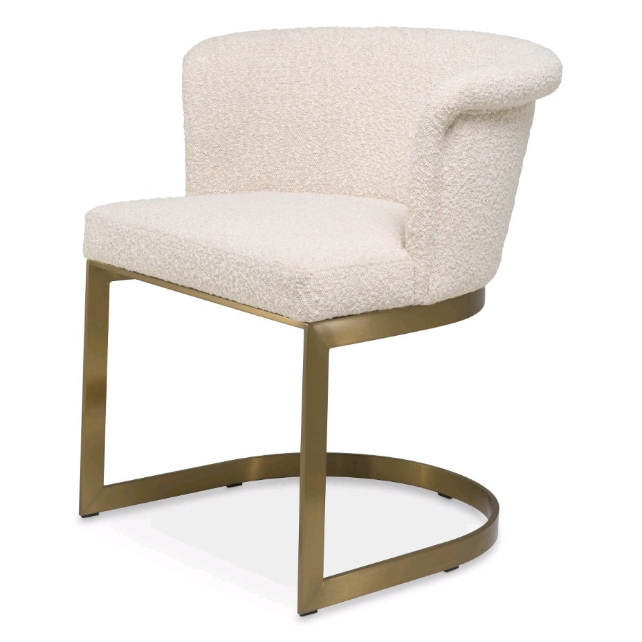 DINING CHAIR BOFINGER BOUCLE CREAM
