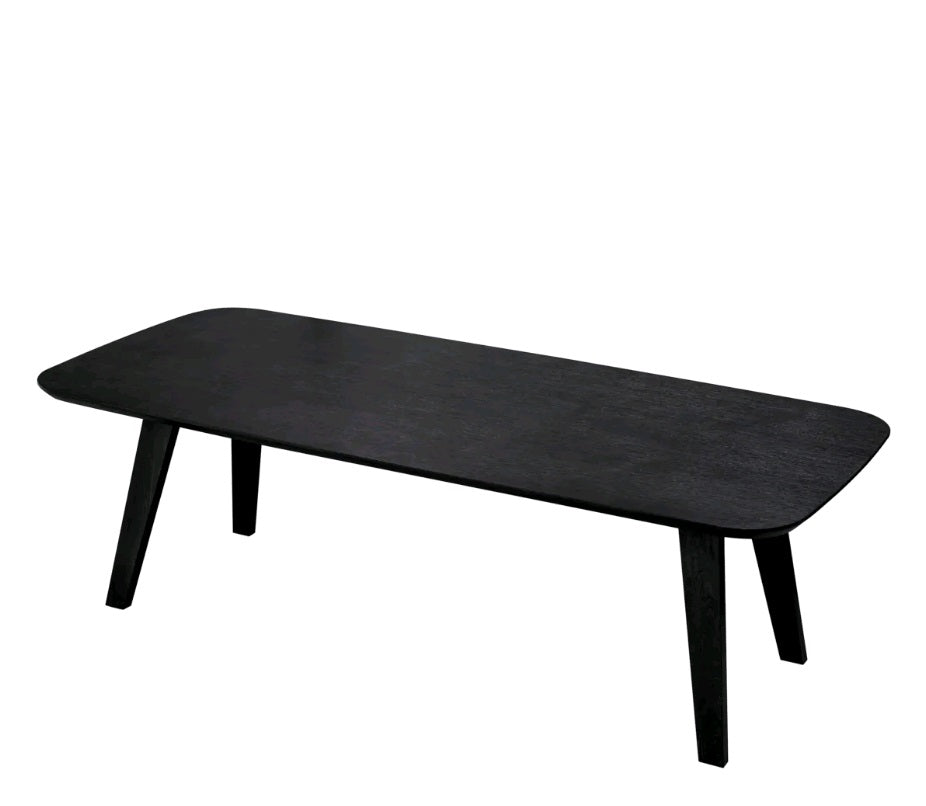 DINING TABLE GLOVER CHARCOAL GREY OAK
