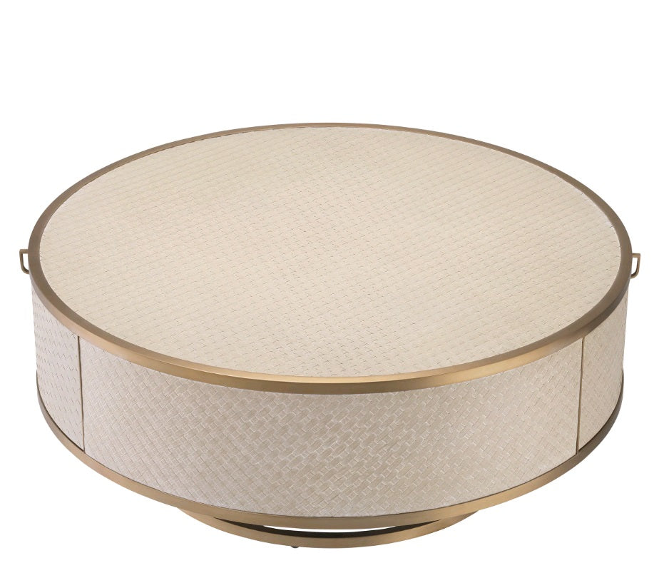 COCKTAIL TABLE NAPA VALLEY WOVEN OAK