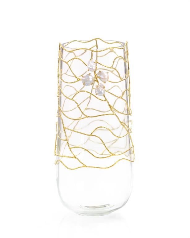 ENTWINED GLASS VASE