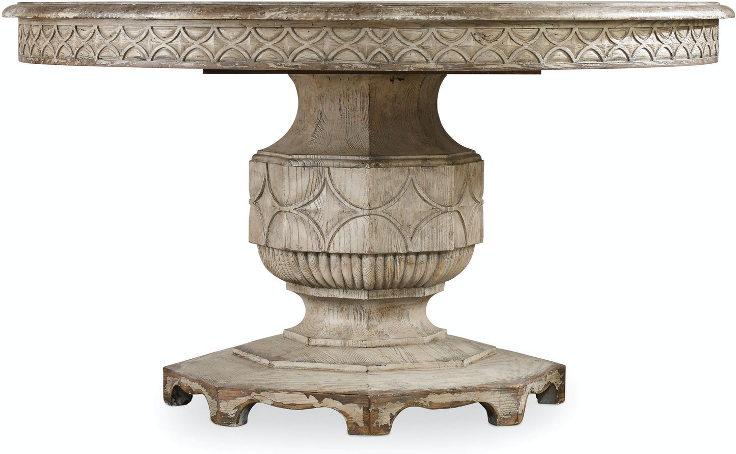CHATELET ROUND EXTENDABLE DINING TABLE