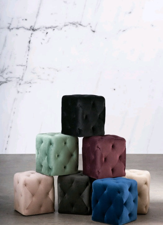 TUFTY OTTOMAN- GN