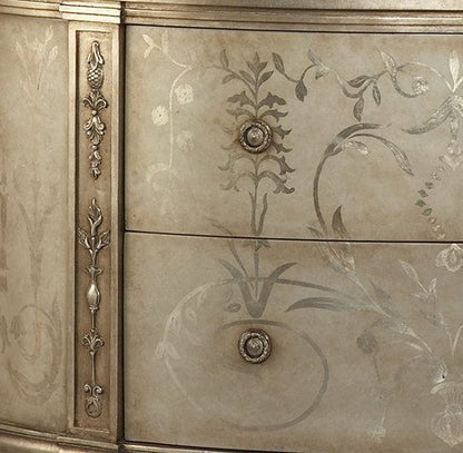 MELROSE DEMILUNE DRAWERS SIDEBOARD