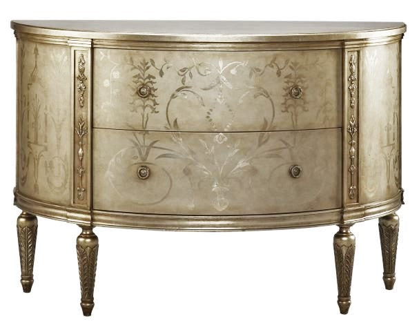 MELROSE DEMILUNE DRAWERS SIDEBOARD