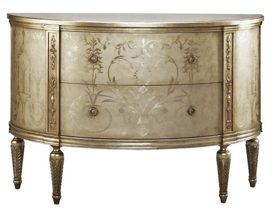 MELROSE DEMILUNE DRAWERS SIDEBOARD