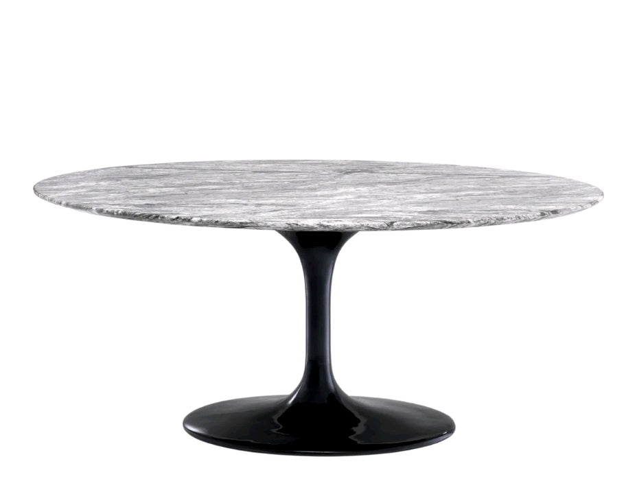 DINING TABLE SOLO GREY FAUX MARBLE