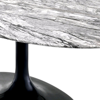 DINING TABLE SOLO GREY FAUX MARBLE