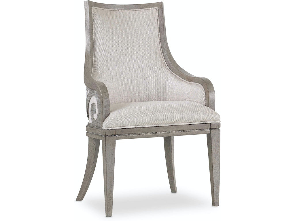 CANTON UPHOLSTERED DINING ARMCHAIR
