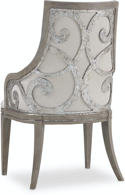 CANTON UPHOLSTERED DINING ARMCHAIR