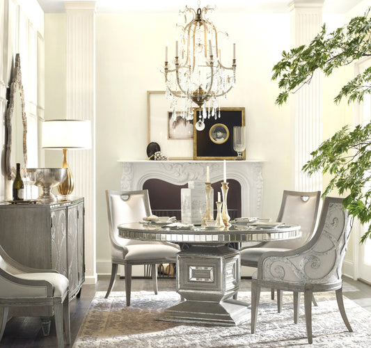CANTON UPHOLSTERED DINING ARMCHAIR