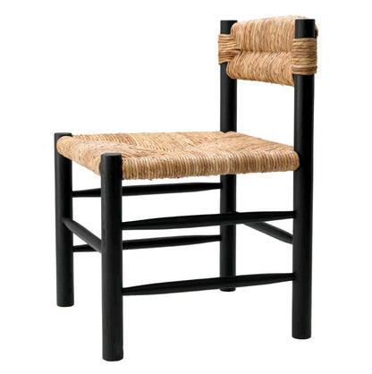 DINING CHAIR COSBY SEAGRASS BLACK