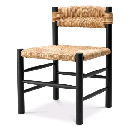 DINING CHAIR COSBY SEAGRASS BLACK