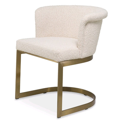 DINING CHAIR BOFINGER BOUCLE CREAM