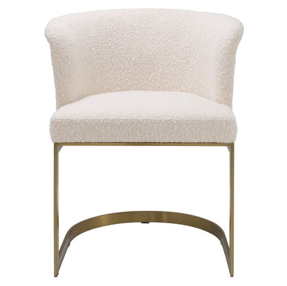 DINING CHAIR BOFINGER BOUCLE CREAM