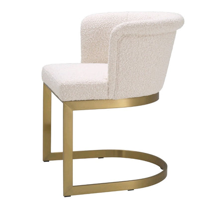 DINING CHAIR BOFINGER BOUCLE CREAM