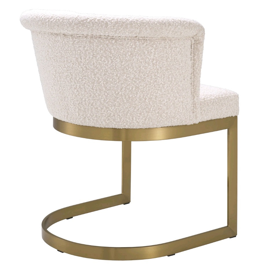 DINING CHAIR BOFINGER BOUCLE CREAM