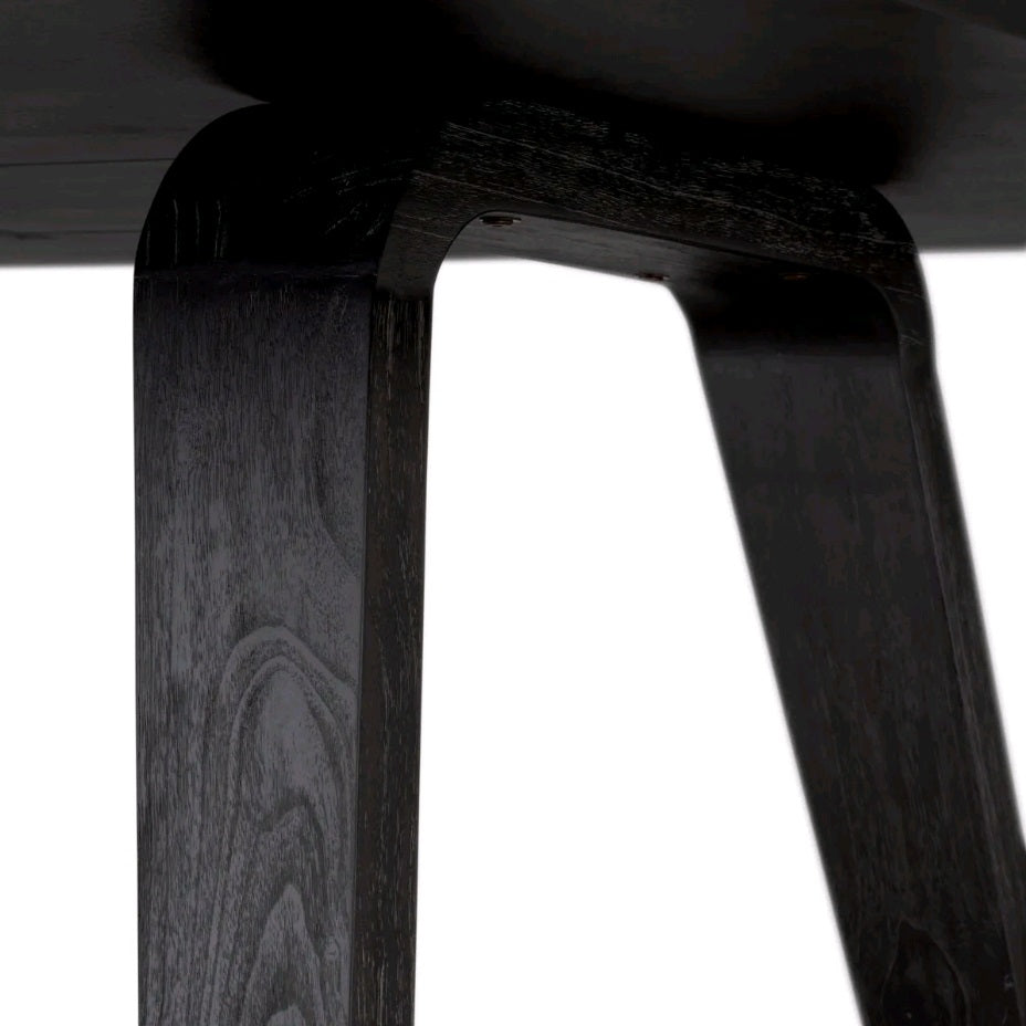 DINING TABLE GLOVER CHARCOAL GREY OAK