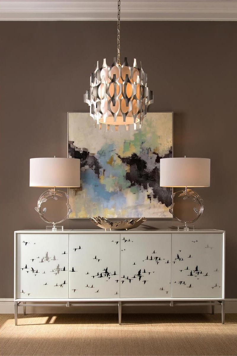 SILVER BIRD MIGRATION CREDENZA