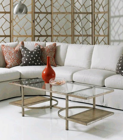 SHEFIED COCKTAIL TABLE