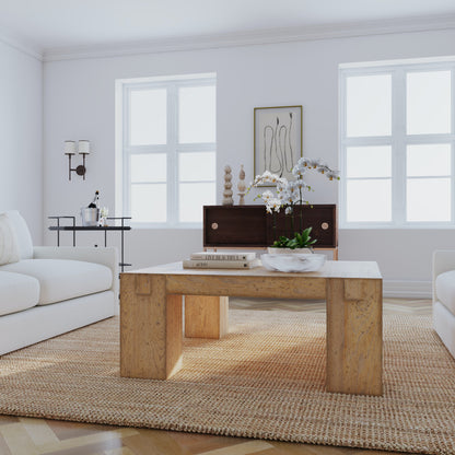 CHUNCKY SQUARE COCKTAIL TABLE