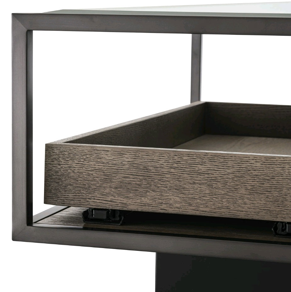 COCKTAIL TABLE ROXTON BRONZE FINISH