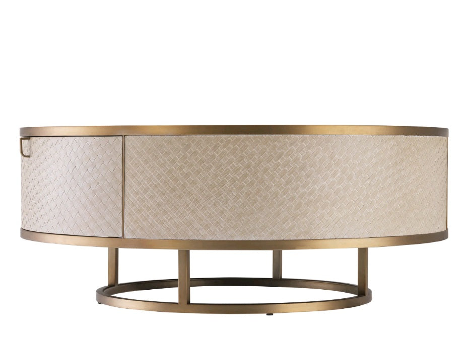 COCKTAIL TABLE NAPA VALLEY WOVEN OAK
