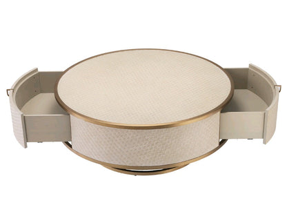 COCKTAIL TABLE NAPA VALLEY WOVEN OAK
