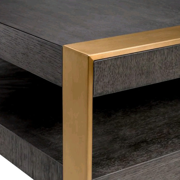 COCKTAIL TABLE GUINNESS MOCHA OAK