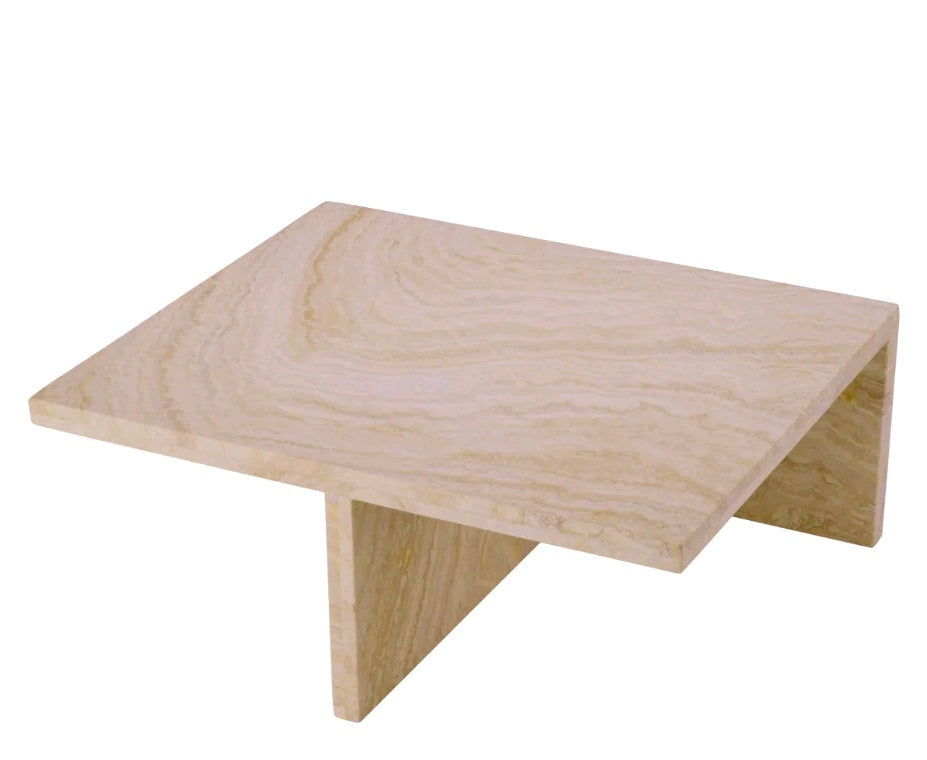 COCKTAIL TABLE AMARA HIGH TRAVENTINE