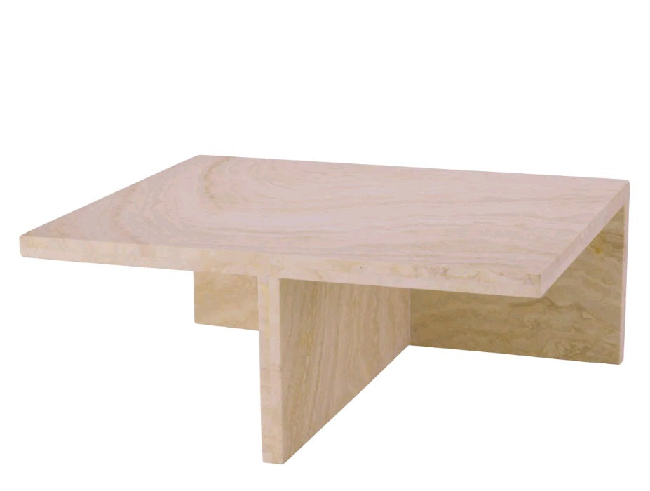 COCKTAIL TABLE AMARA HIGH TRAVENTINE