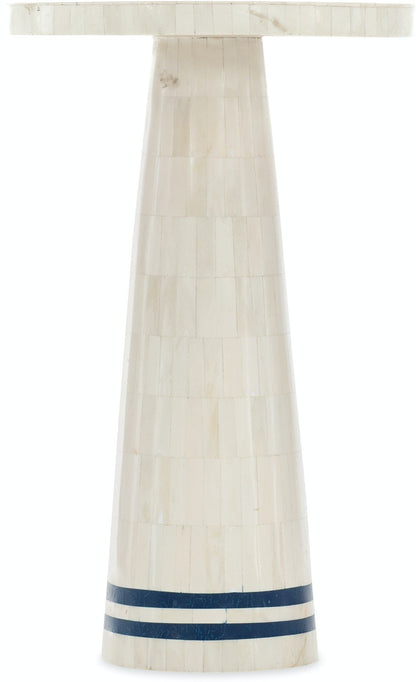 DON'T BE BLUE BONE ACCENT TABLE