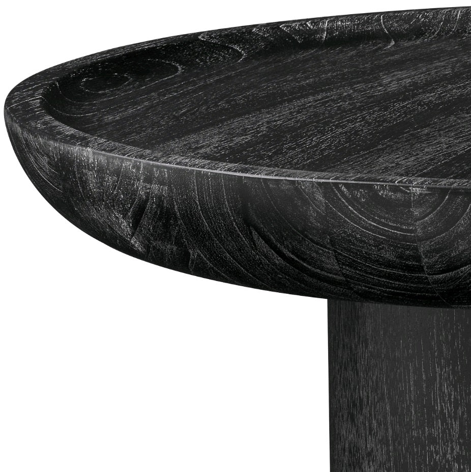SIDE TABLE ROUAULT CHARCOAL GREY VENEER