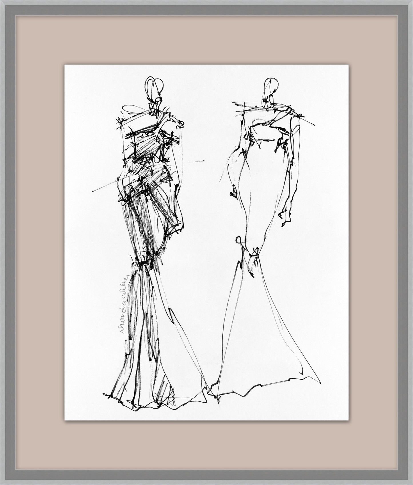 GOWN SKETCHES