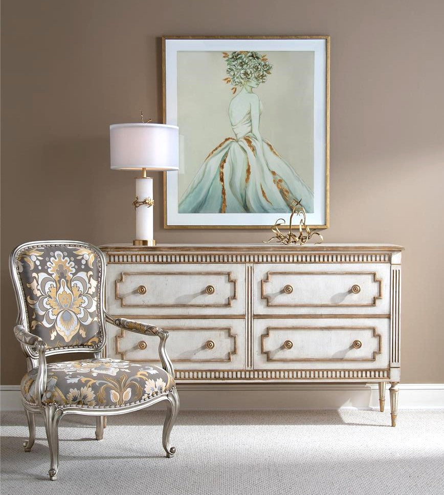 MAGNOLIA MEMOIR FRAMED PAINTING