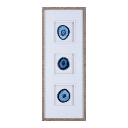 NATURAL AGATE TRIO WALLART