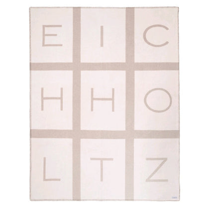 BLANKET ZERA PLAID OFF-WHITE