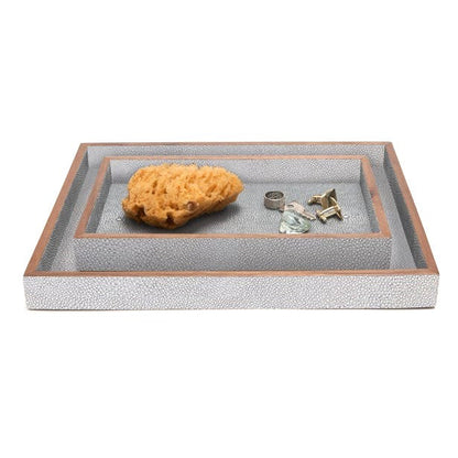 MANCHESTER NESTED TRAYS/ SET OF 2