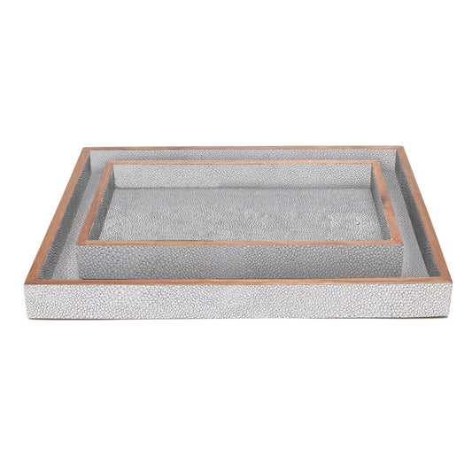 MANCHESTER NESTED TRAYS/ SET OF 2