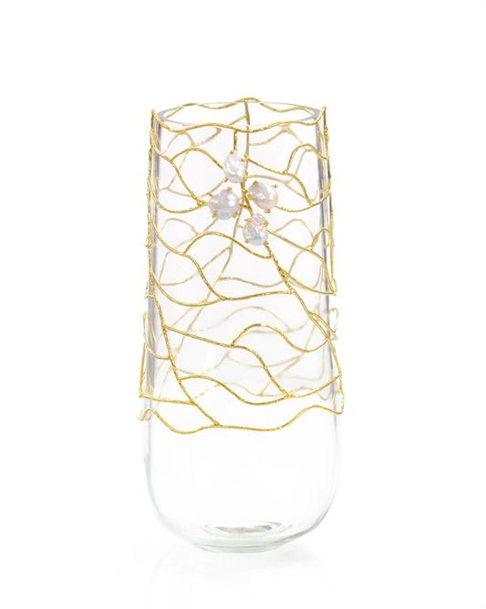 ENTWINED GLASS VASE