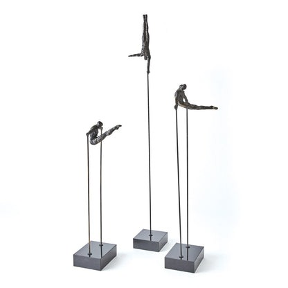 V-SHAPED ACROBAT SCULPTURE