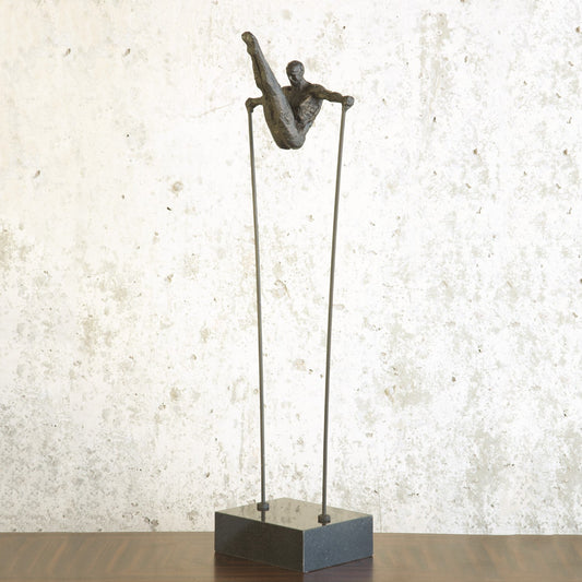 V-SHAPED ACROBAT SCULPTURE