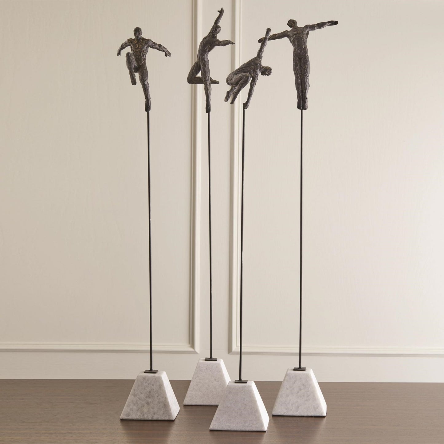 POSSE BRONZE SCULPTURE