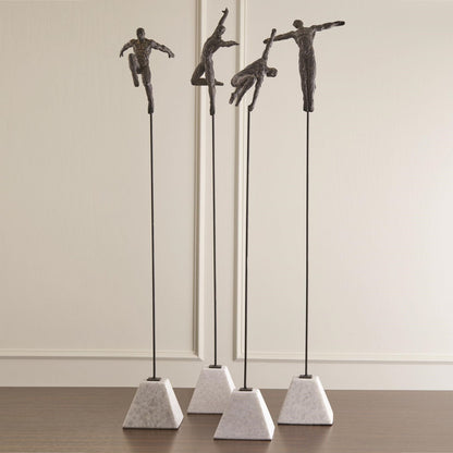 POSSE BRONZE SCULPTURE