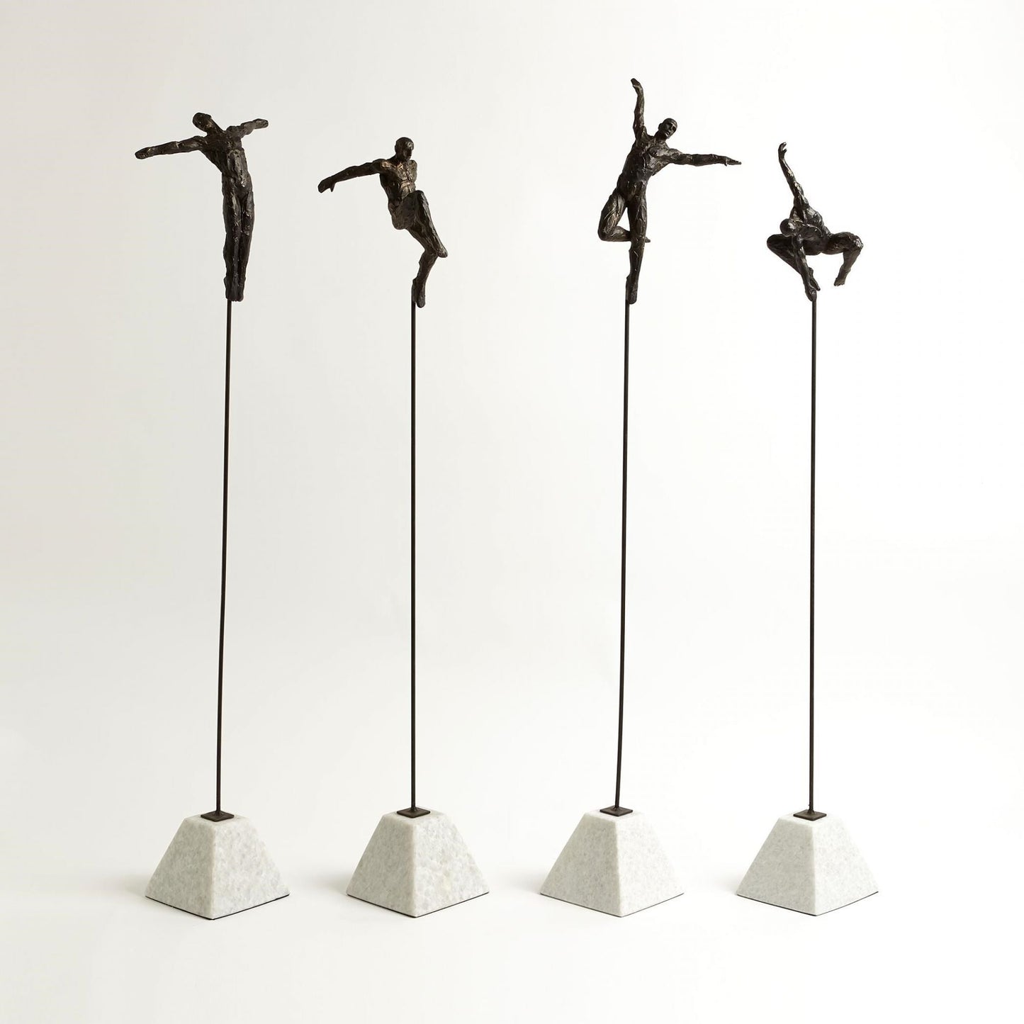BACK DIVE BRONZE SCULPTURE