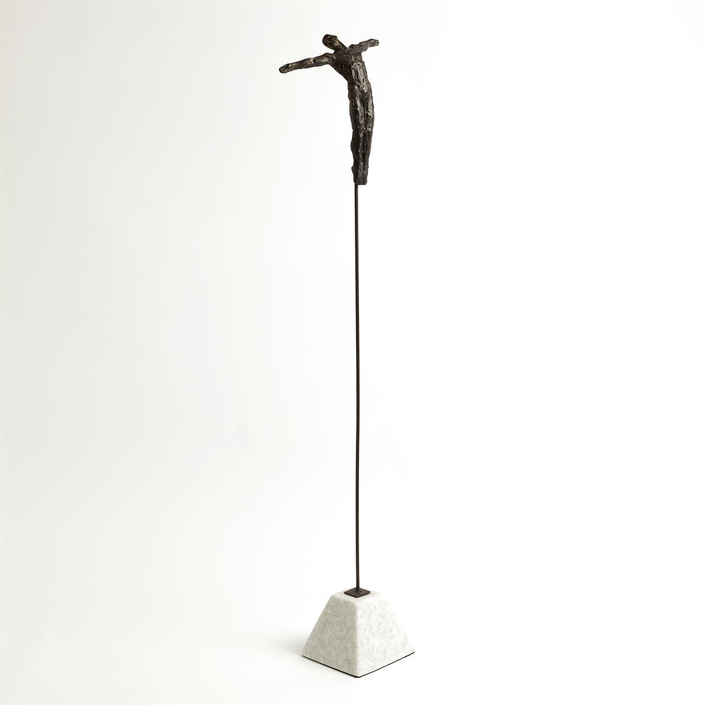 BACK DIVE BRONZE SCULPTURE