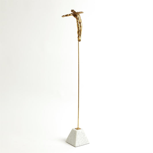 BACK DIVE THAI GOLD SCULPTURE