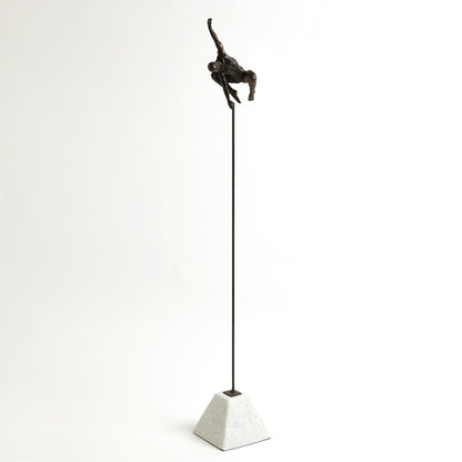 CROUCH BRONZE SCULPTURE