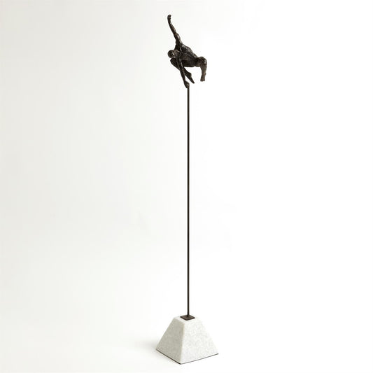 CROUCH BRONZE SCULPTURE