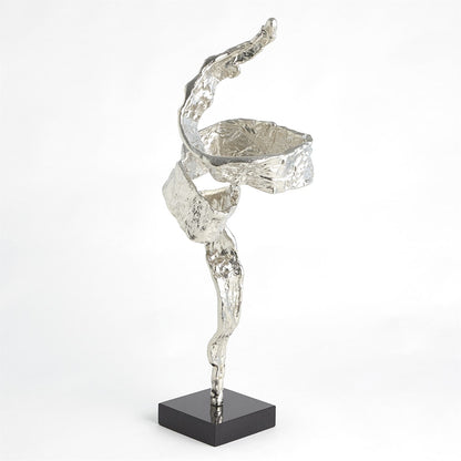 TWIST SCULPTURE- NICKEL